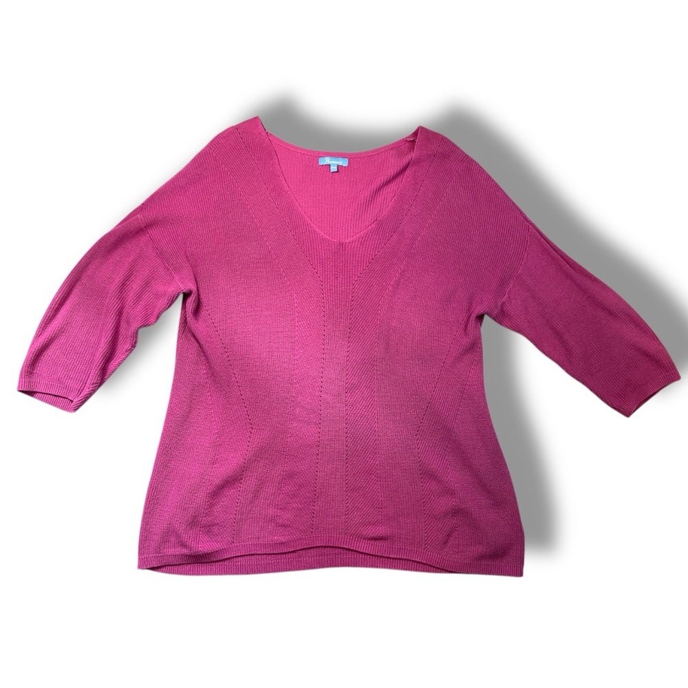 PENMANS women pink sweater 3/4 sleeves M